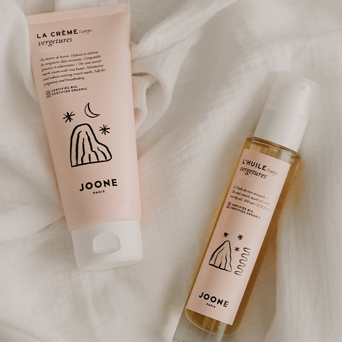 rituel vergetures, huile vergetures, creme vergetures