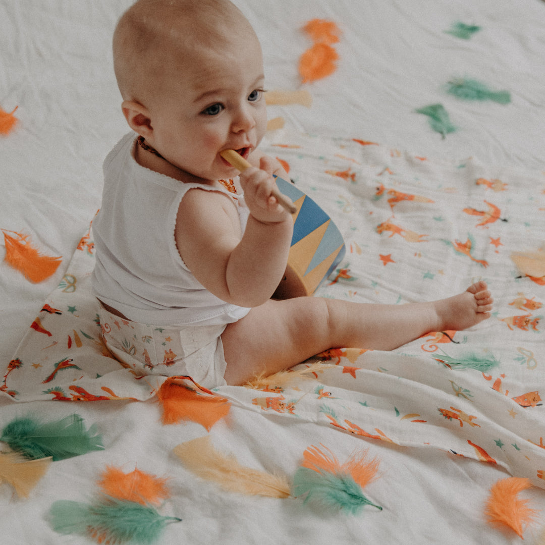 La wish list de Claudine Pribile, pour éveiller bébé dès la naissance