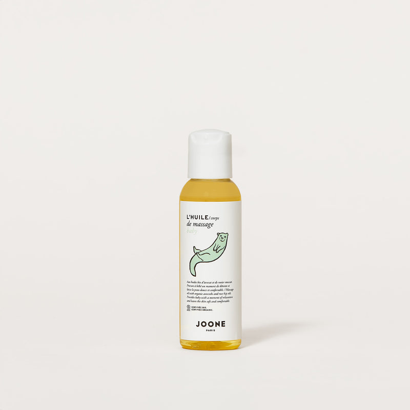 l'huile de massage (COSMOS ORGANIC)