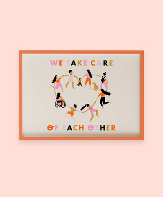 l'affiche solidaire JOONE x Mélanie Johnsson