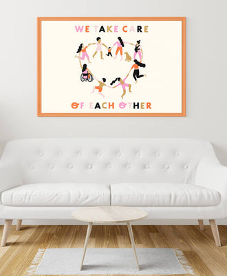 l'affiche solidaire JOONE x Mélanie Johnsson