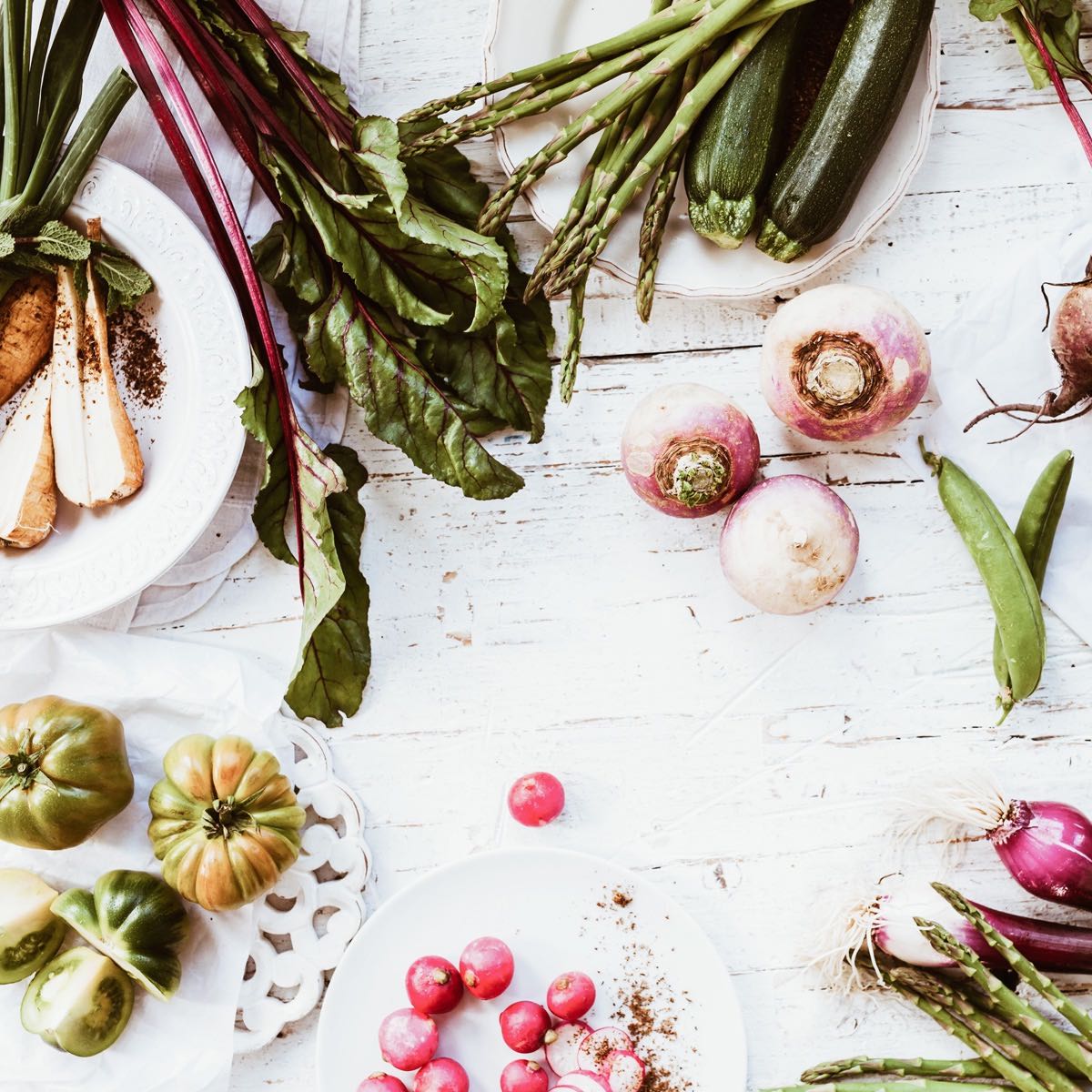 les aliments du printemps