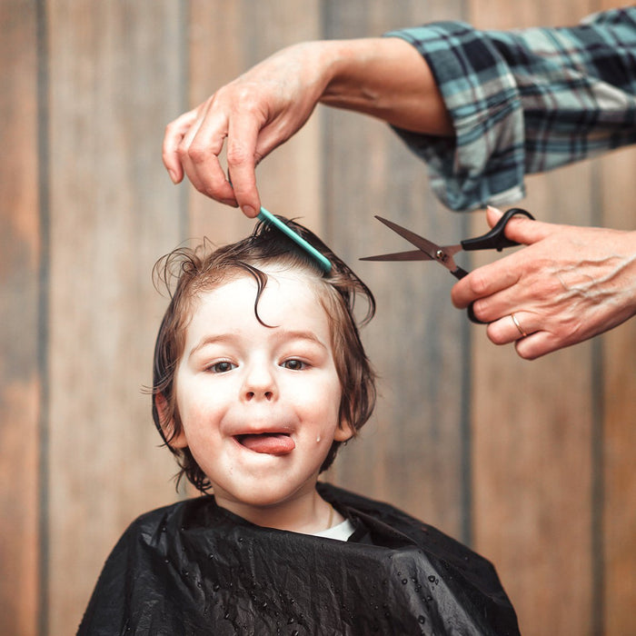 coupe de cheveux bébé