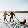 ski avec bébé