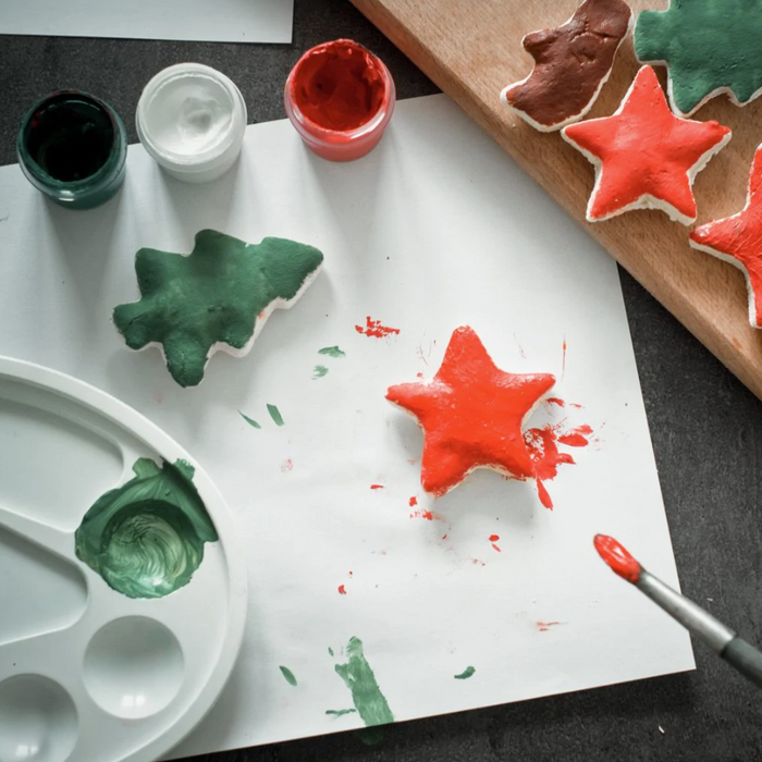 DIY : Décorations de Noël en pâte à sel (sans sel)