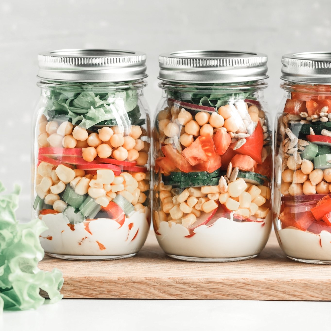 salade jar