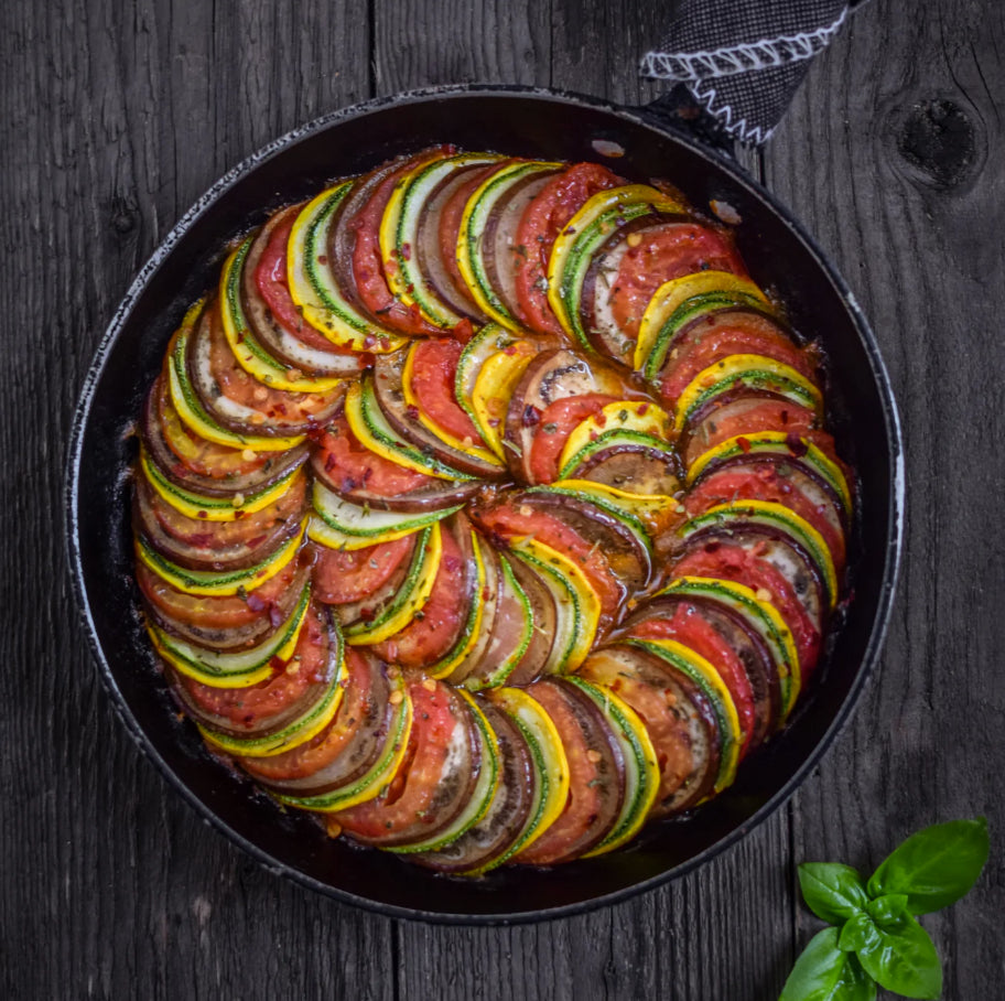 La Tarte façon Ratatouille... pour faire manger (et aimer !) les légumes à nos petits fan de Disney !