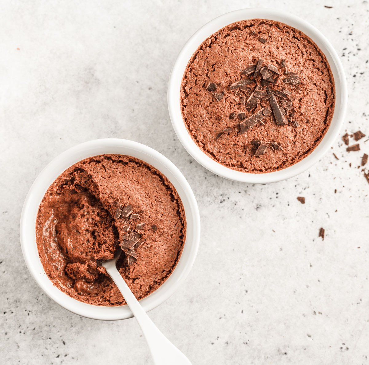 mousse au chocolat vegan