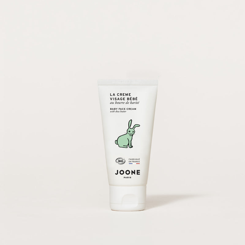 La crème visage bébé certifiée bio