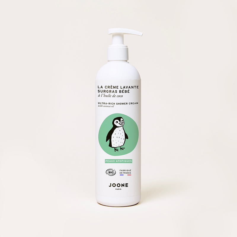 La crème lavante surgras certifiée bio