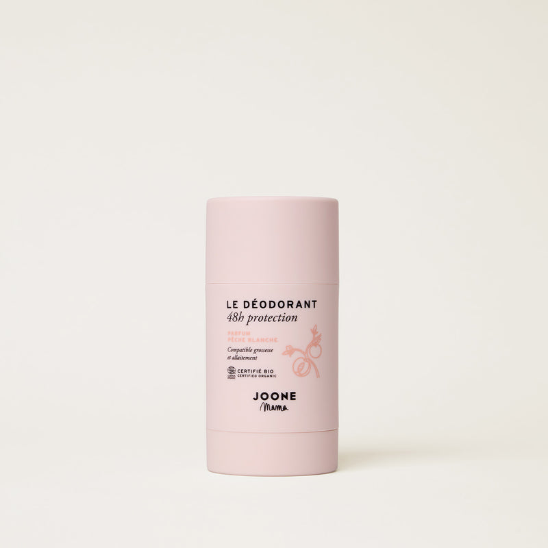 Le déodorant parfum pêche blanche certifié bio