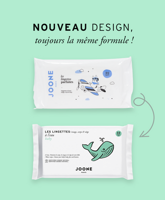 3 paquets de lingettes Joone  de plus dans ma prochaine commande (COSMOS NATURAL)